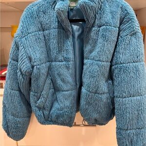 Wild Fable Teal and Black Jacket